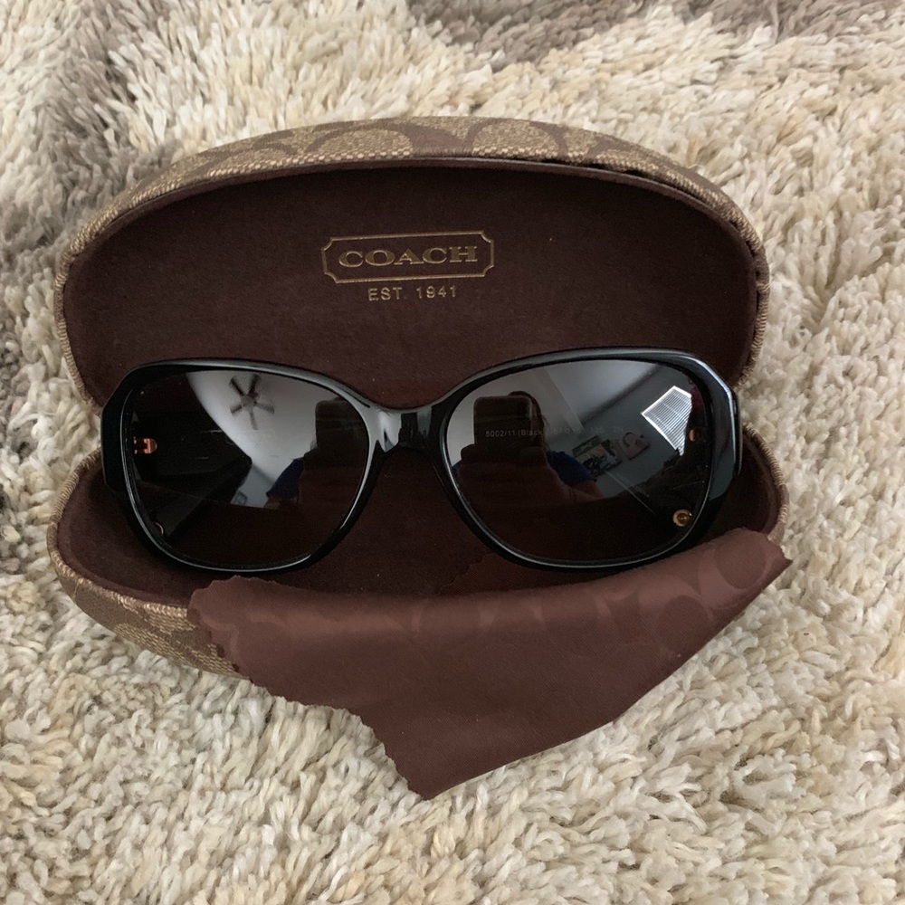 Black Coach Sunglasses